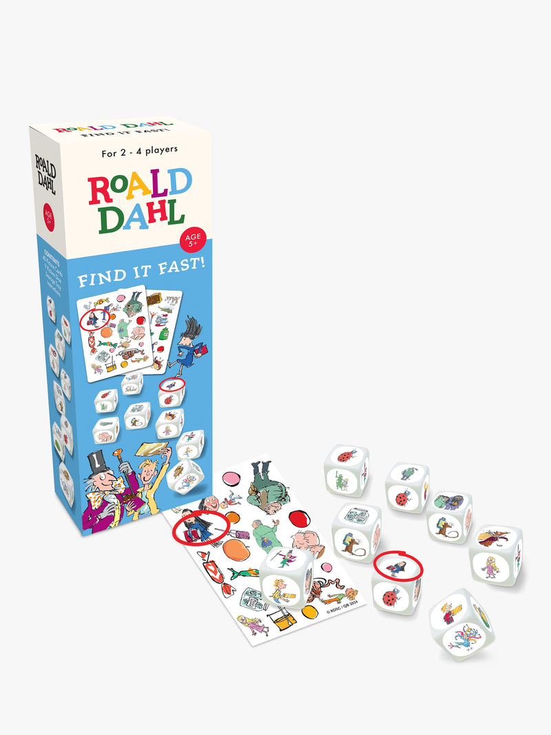 University Games Roald Dahl Find It Fast board game (British brand)