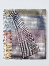 John Lewis John Lewis Cookham Check Wool Throw, Multi- Buy online at McGrocer