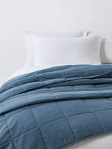 John Lewis John Lewis Muslin Washed Quilted Bedspread Super King 250 x 260cm- Buy online at McGrocer