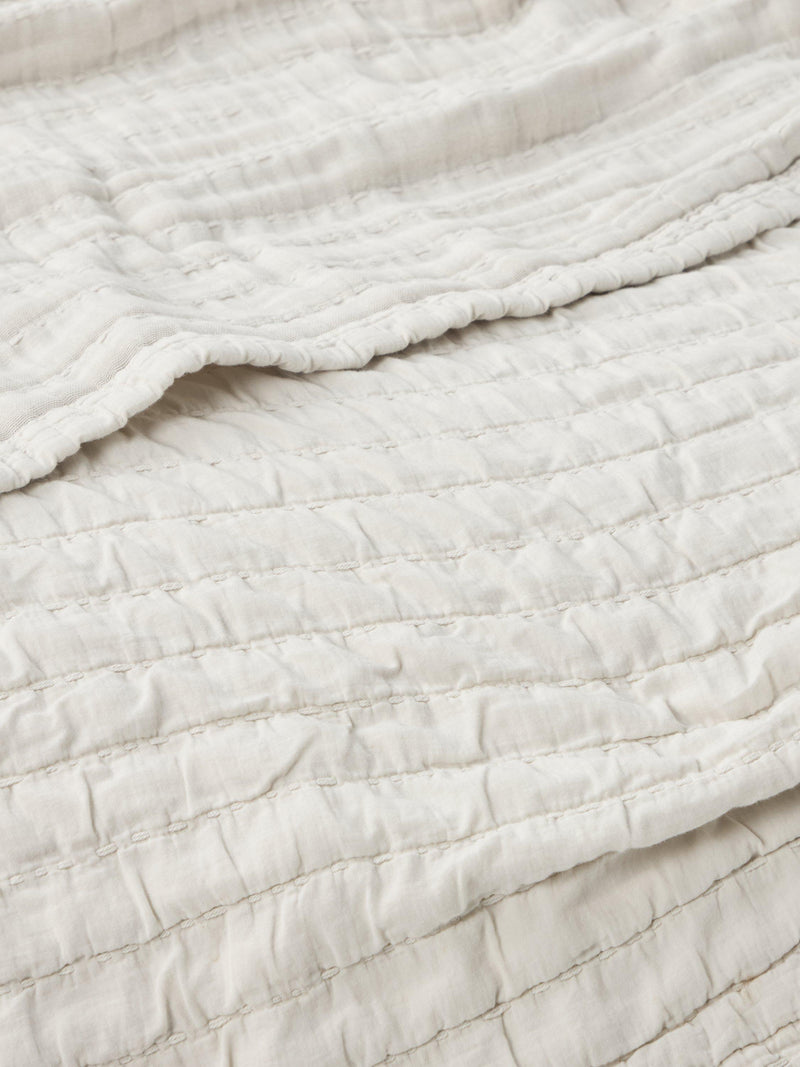John Lewis ruched bedspread super king size, imported from the UK