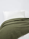 John Lewis Washed Waffle Bedspread
