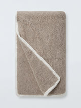 John Lewis John Lewis Teddy Fleece Throw Blanket 200cm x 150cm- Buy online at McGrocer