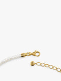 Monica Vinader mini heart pearl necklace 41-46cm - British product