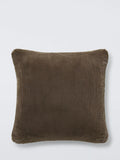 John Lewis faux fur plain cushion 45x45cm (British brand)