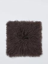 John Lewis John Lewis Mongolian Sheepskin Scatter Cushion 38 x 38cm- Buy online at McGrocer