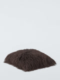 John Lewis Mongolian sheepskin cushion 38x38cm (British brand)