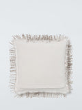 John Lewis faux fur cushion white 45x45cm, UK version