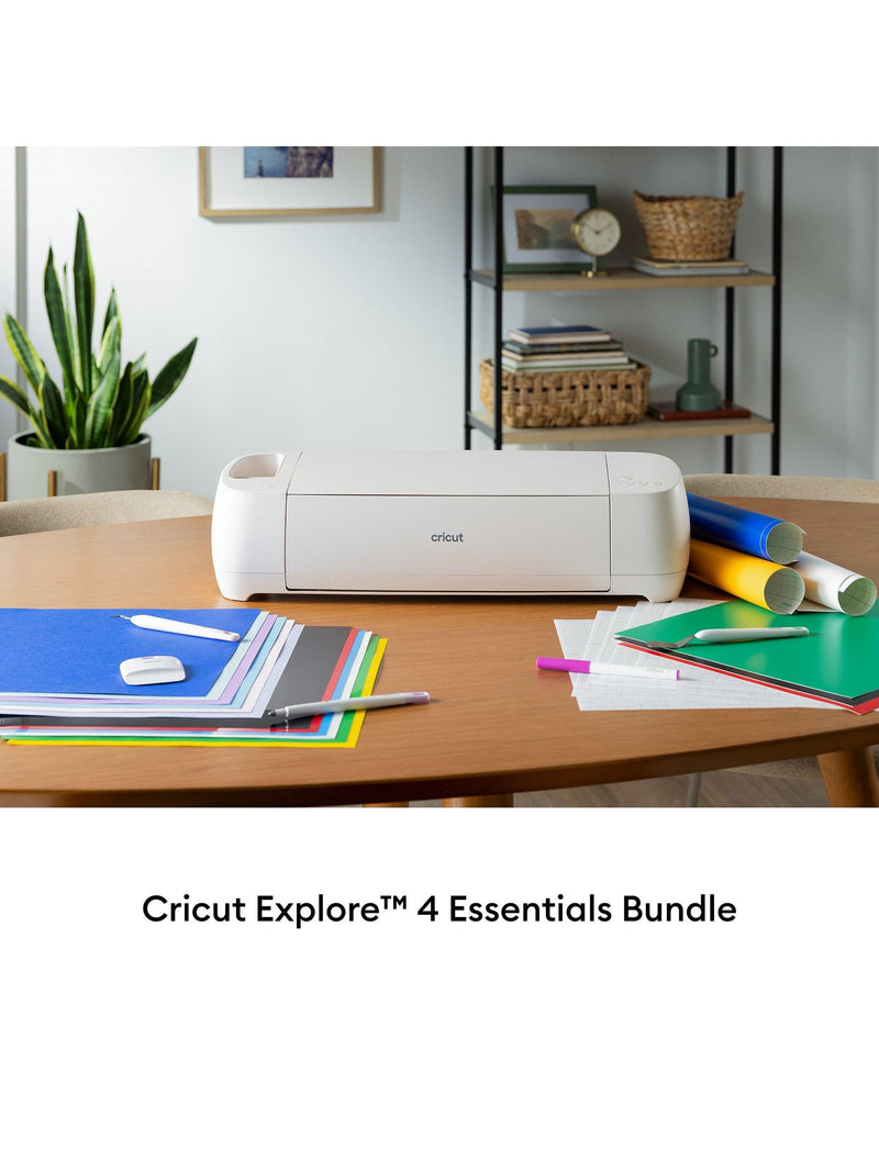 Cricut Explore 4 cutting machine bundle with accessories, imported from the UK