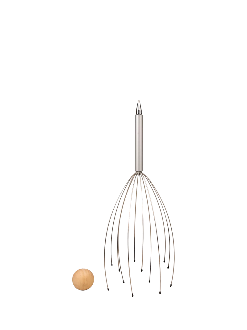 Kikkerland 3-in-1 head massager multi tool (British brand)