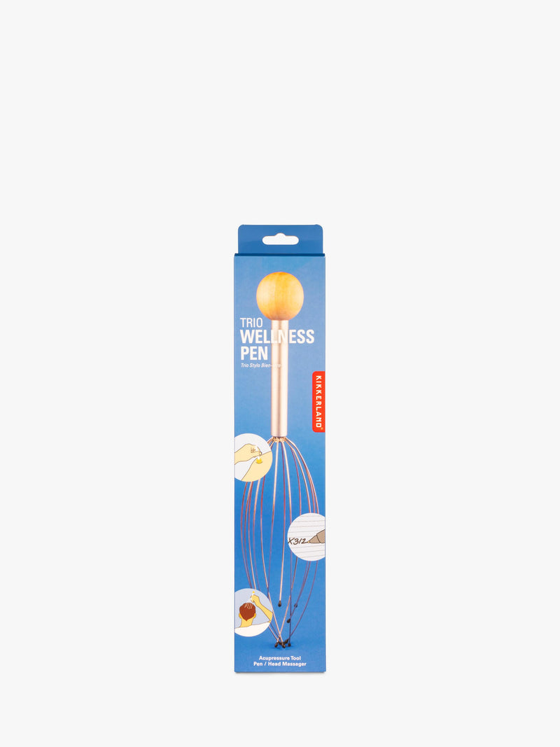 Kikkerland 3-in-1 head massager multi tool (British brand)
