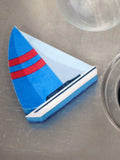 Kikkerland Nautical Sponge Set with Lighthouse and Sailboat, UK version