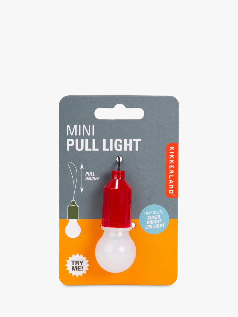 Kikkerland Mini Pull Light Assorted, UK version