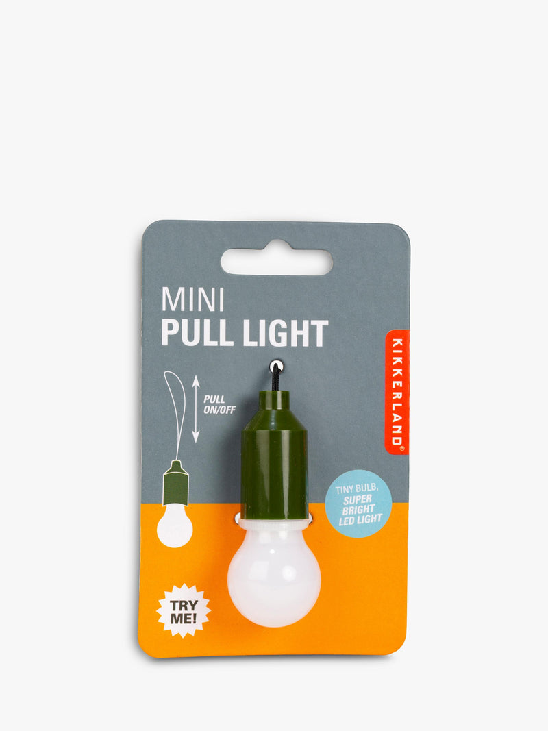 Kikkerland Mini Pull Light Assorted, UK version