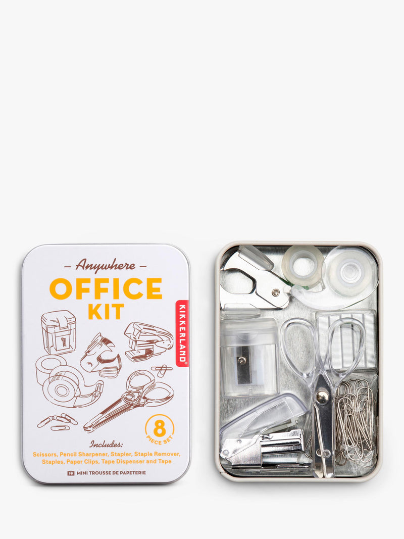 Kikkerland mini office kit 8-piece set imported from the UK