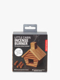Kikkerland cabin incense burner natural, imported from the UK