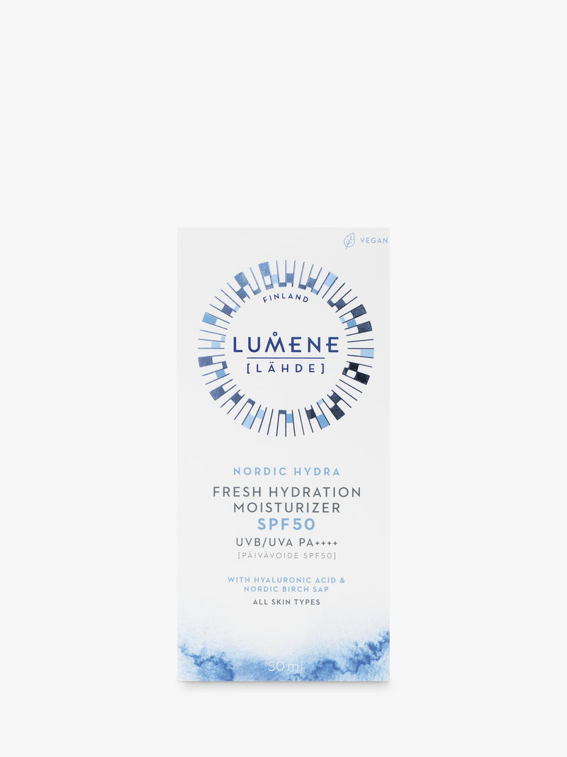 Lumene Nordic Hydra moisturiser SPF 50 50ml - British product