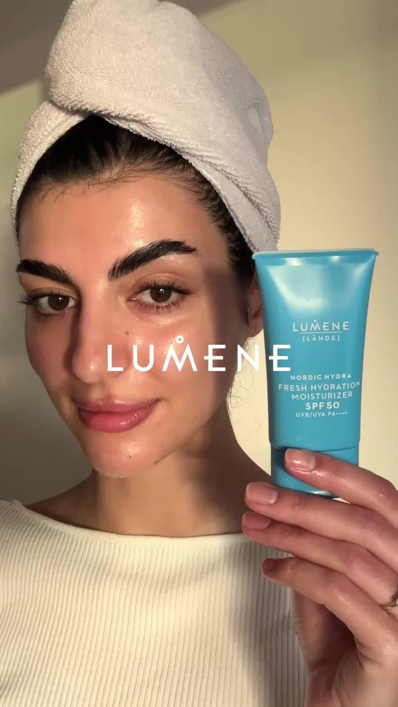 Lumene Nordic Hydra moisturiser SPF 50 50ml - British product