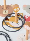 John Lewis wooden animal ring toss game, UK version