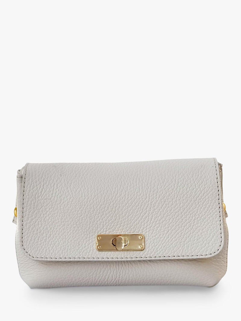 Apatchy London Maisie mini leather crossbody bag, imported from the UK
