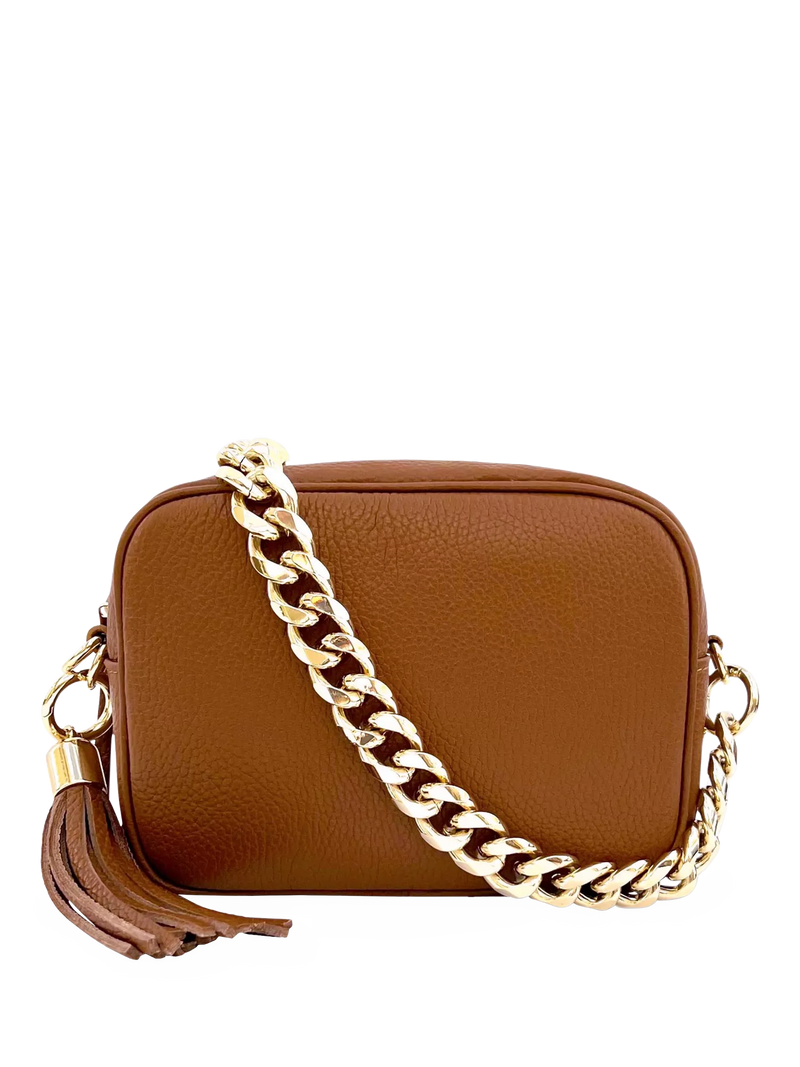 Apatchy London Chain Strap Leather Camera Bag