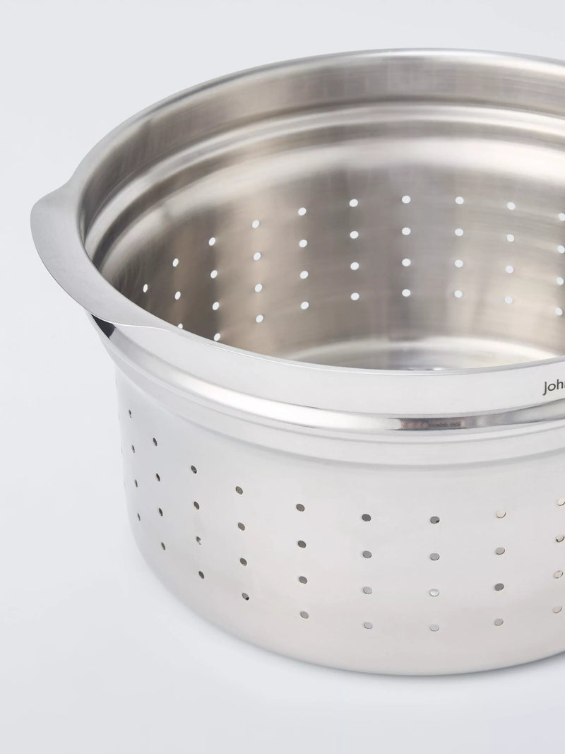 John Lewis stainless steel pasta insert 24cm - UK version