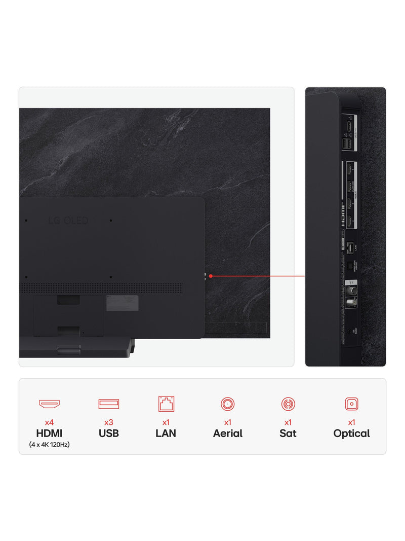 LG OLED evo 65 inch TV, imported from the UK