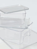 John Lewis clear fridge organiser set of 4, imported from the UK