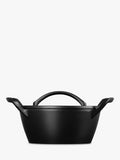 Le Creuset outdoor cast iron casserole matte black 25cm (British brand)