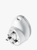Go Travel 25W USB-C fast charge plug adaptor, imported from the UK