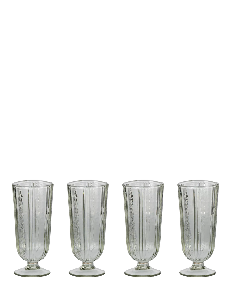 nkuku Sigiri tall wine glasses 250ml set of 4 (British brand)
