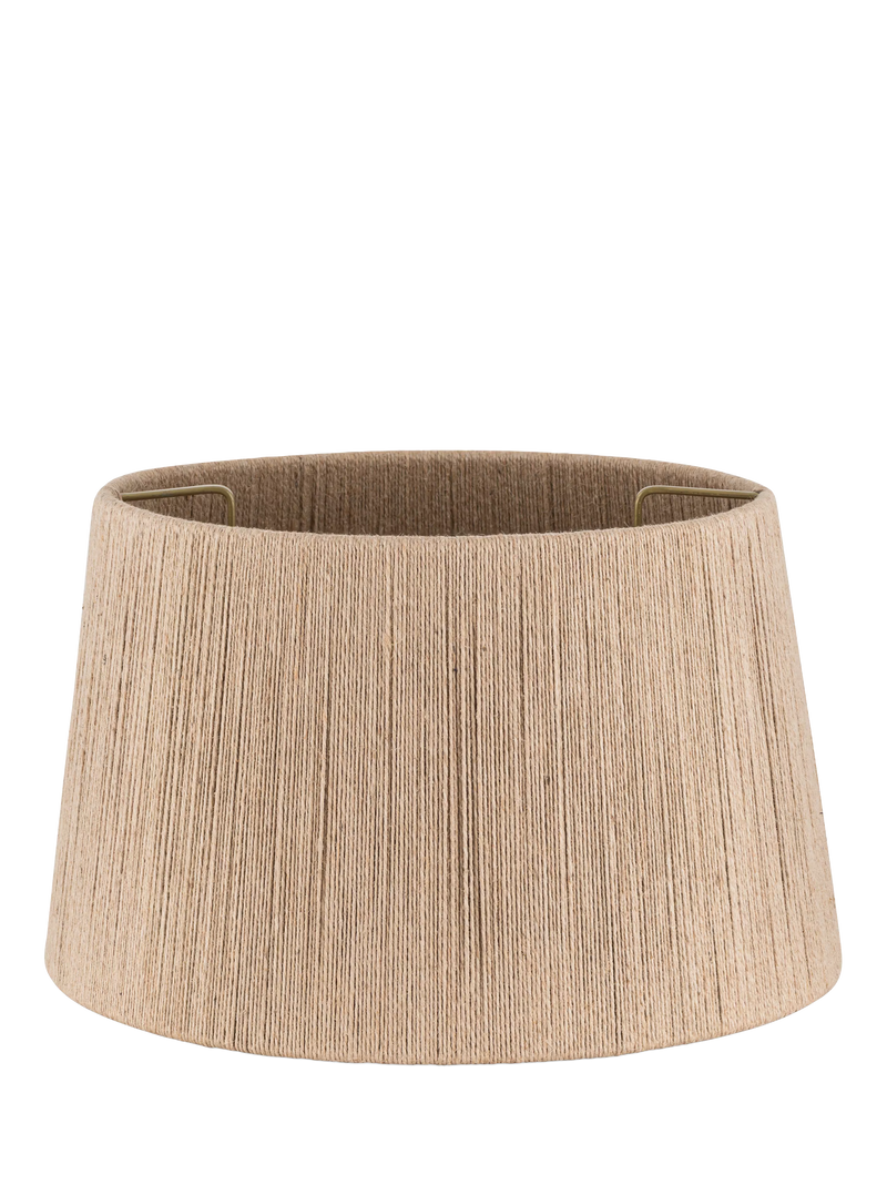 nkuku Tiwa Jute Tapered Lampshade Natural