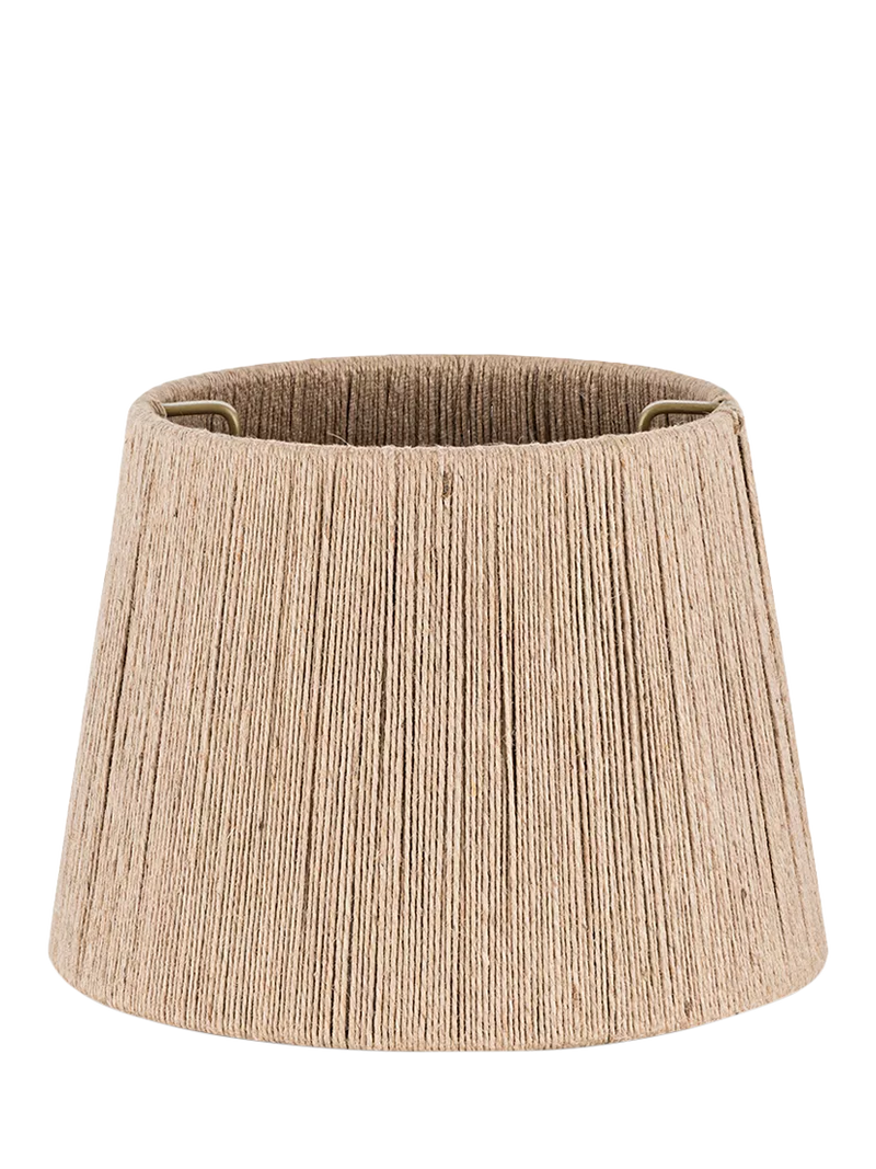 nkuku Tiwa Jute Tapered Lampshade Natural