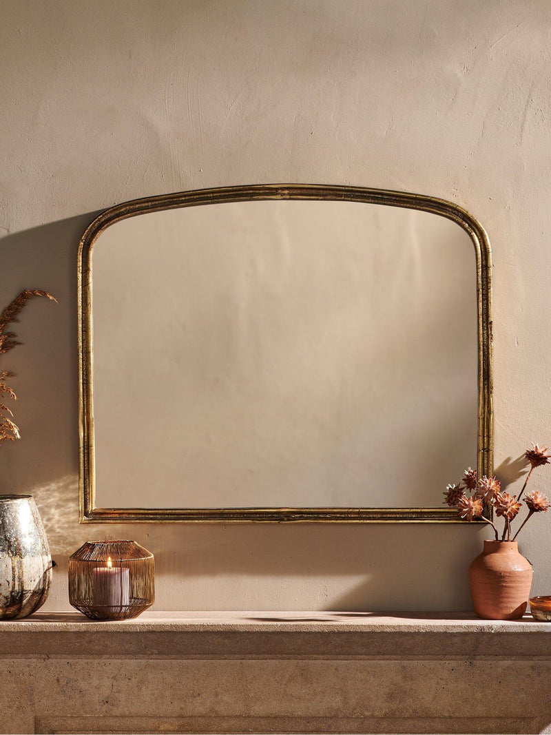 nkuku arched wall mirror 65x80cm, imported from the UK