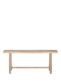 nkuku Ibo Long Bench natural finish (British brand)