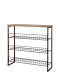 nkuku Kiyoma tall shelving unit natural, imported from the UK
