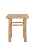 nkuku Ibo side table natural finish, imported from the UK