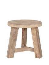 John Lewis nkuku Ibo Round Side Table Natural 45cm- Buy online at McGrocer
