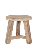 nkuku Ibo round side table natural, UK version