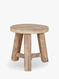 nkuku Ibo round side table natural, UK version
