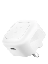 John Lewis Belkin BoostCharge 45W USB-C PD Cubic Wall Charger White- Buy online at McGrocer