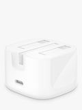 Belkin BoostCharge 30W USB-C wall charger white, imported from the UK