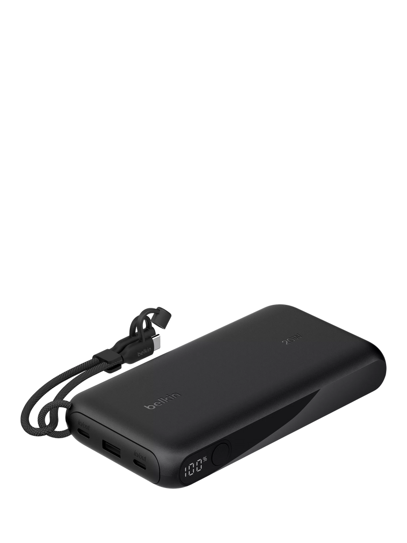 Belkin 20W USB-C power bank 20K black - British product