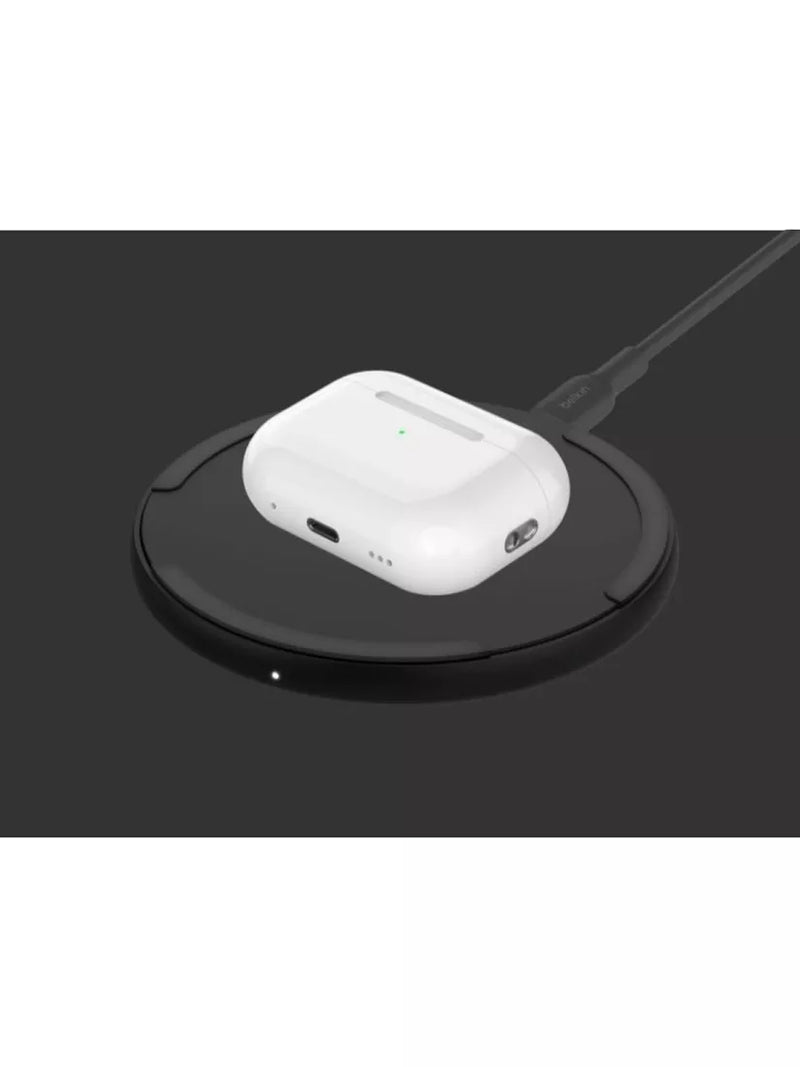 Belkin Qi wireless charging pad 15W black - British product