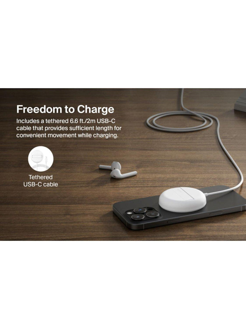 Belkin wireless charging pad Qi2 15W, imported from the UK
