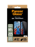 PanzerGlass privacy screen protector for iPhone 16/15 (British brand)