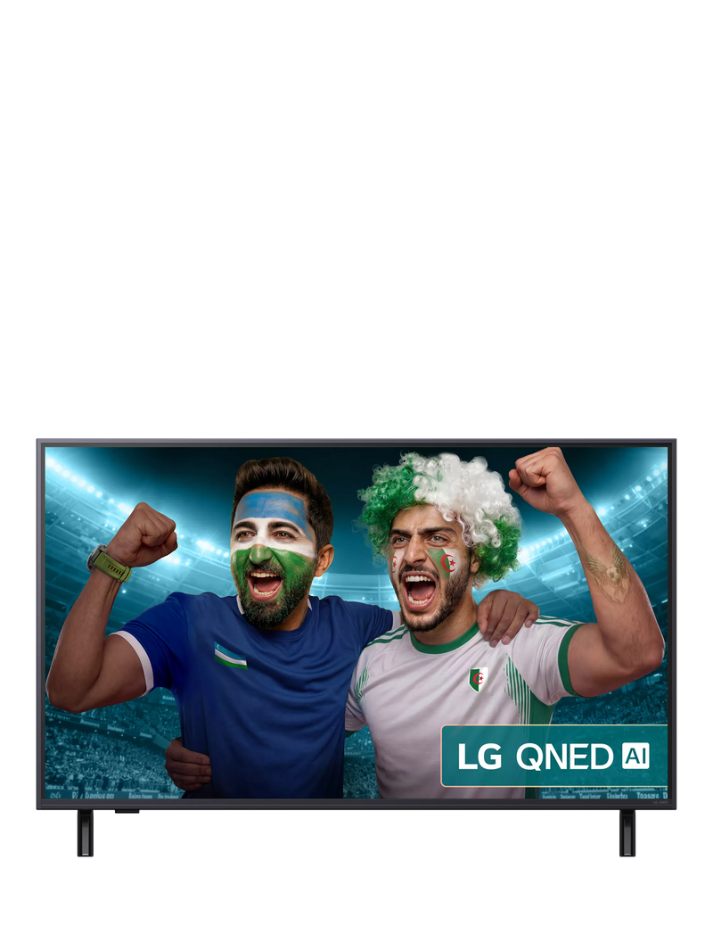 LG QNED82 43 inch 4K smart TV 2025 - British product