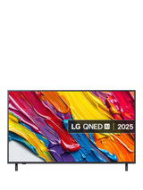 John Lewis LG 55QNED82A6B QNED HDR 4K Ultra HD Smart AI TV, 55 inch, Ashed Blue- Buy online at McGrocer