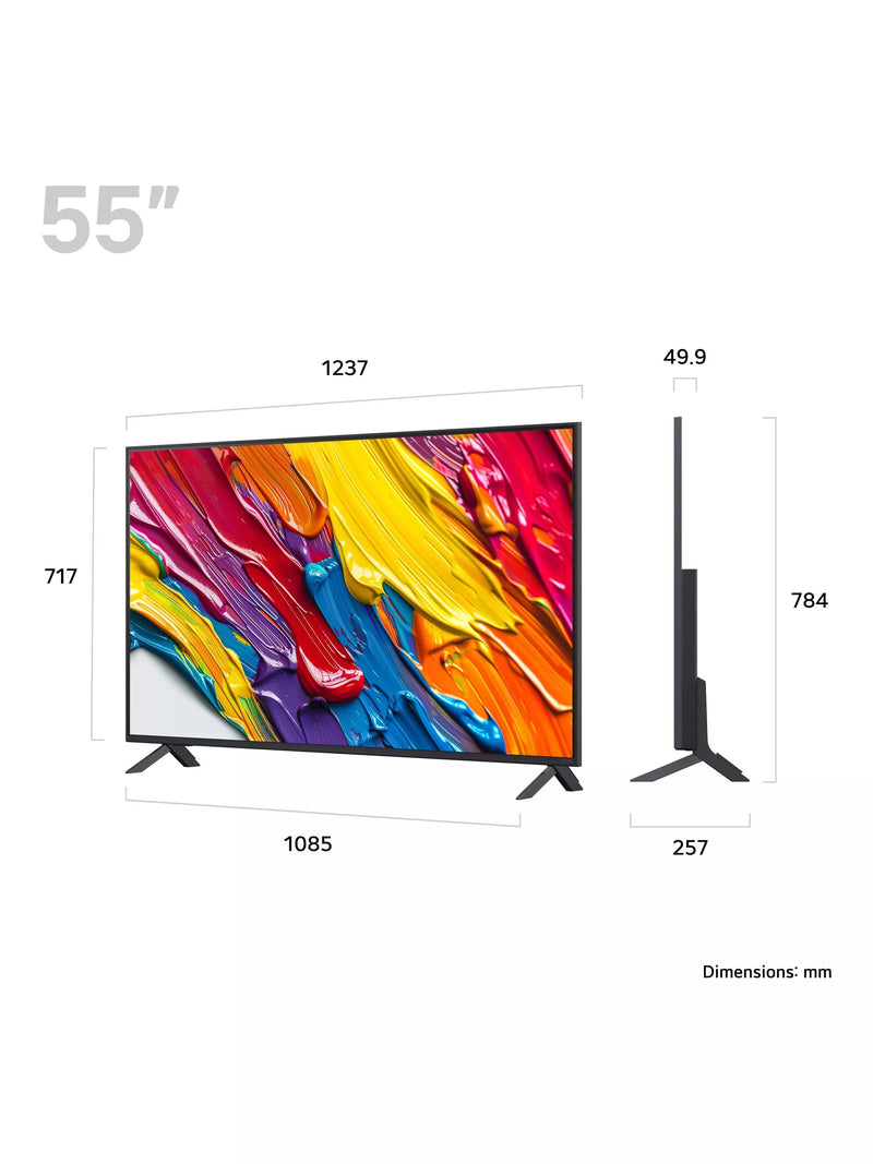 LG 55QNED82A QNED TV 55 inch - British product