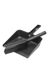 John Lewis Brabantia SinkSide Dustpan and Brush Set, Dark Grey- Buy online at McGrocer