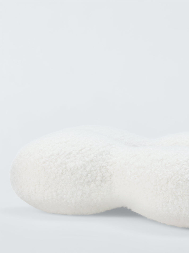 John Lewis daisy-shaped boucle cushion, UK version